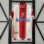 Tailandia Camiseta Atletico Madrid Primera Equipación Retro 1999-2000