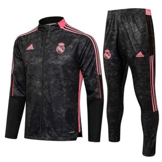 Chandal Real Madrid 2022 Rosa Gris Chandal Real Madrid 2022 Rosa Gris