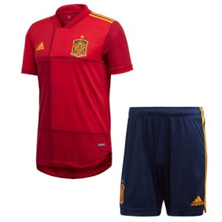 Primera Equipación Camiseta España Niño 2020 Rojo Primera Equipación Camiseta España Niño 2020 Rojo