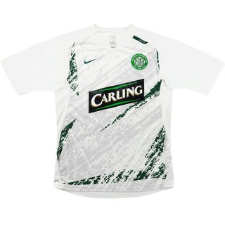 Segunda Equipación Tailandia Camiseta Celtic Retro 2007 2008 Blanco Segunda Equipación Tailandia Camiseta Celtic Retro 2007 2008 Blanco