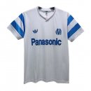 Primera Equipación Tailandia Camiseta Marsella Retro 1990 Blanco