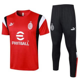 Tailandia Camiseta AC Milan Conjunto Completo 2024 Rojo Tailandia Camiseta AC Milan Conjunto Completo 2024 Rojo