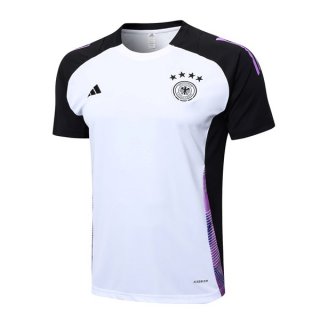 Camiseta Entrenamiento Alemania 2024/2025 Blanco Negro Camiseta Entrenamiento Alemania 2024/2025 Blanco Negro