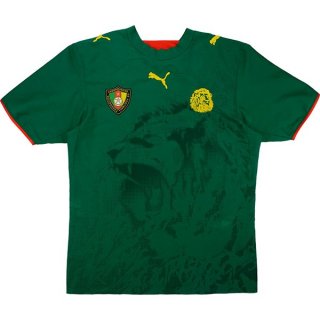 Primera Equipación Tailandia Camiseta Camerún Retro 2006 Verde Primera Equipación Tailandia Camiseta Camerún Retro 2006 Verde