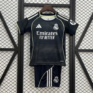 Camiseta Real Madrid Segunda Equipación Niño 2025/2026 Camiseta Real Madrid Segunda Equipación Niño 2025/2026