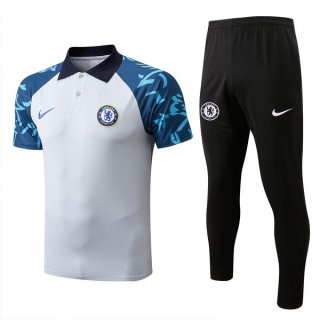 Polo Chelsea Conjunto Completo 2022/2023 Blanco Polo Chelsea Conjunto Completo 2022/2023 Blanco