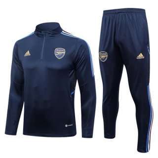 Sudadera De Training Arsenal 2023/2024 Azul Sudadera De Training Arsenal 2023/2024 Azul