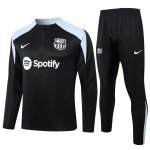 Sudadera De Training Barcelona 2024/2025 Negro Gris 3 Sudadera De Training Barcelona 2024/2025 Negro Gris 3