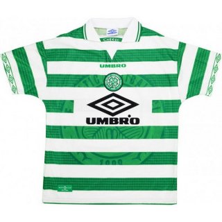 Primera Equipación Tailandia Camiseta Celtic Retro 1997 1999 Verde Primera Equipación Tailandia Camiseta Celtic Retro 1997 1999 Verde