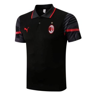 Polo AC Milan 2022/2023 Negro Polo AC Milan 2022/2023 Negro