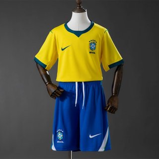 Camiseta Brasil Primera Equipación Niño 2026