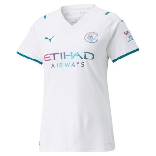 Segunda Equipación Camiseta Manchester City Mujer 2021/2022 Segunda Equipación Camiseta Manchester City Mujer 2021/2022