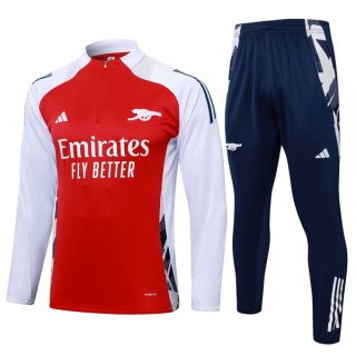 Sudadera De Training Arsenal 2024/2025 Rojo Blanco 3 Sudadera De Training Arsenal 2024/2025 Rojo Blanco 3