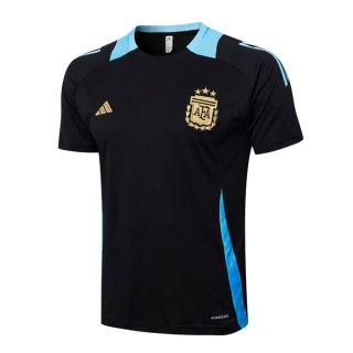 Camiseta Entrenamiento Argentina 2024/2025 Negro Azul Camiseta Entrenamiento Argentina 2024/2025 Negro Azul