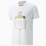 Tailandia Camiseta Serbia Segunda Equipación 2022/2023 Blanco Tailandia Camiseta Serbia Segunda Equipación 2022/2023 Blanco