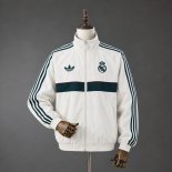 Chaqueta Real Madrid Full Zip 2026/2027 Blanco 2 Chaqueta Real Madrid Full Zip 2026/2027 Blanco 2