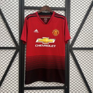 Camiseta M-U Primera Equipación Retro 2018-2019 Camiseta M-U Primera Equipación Retro 2018-2019