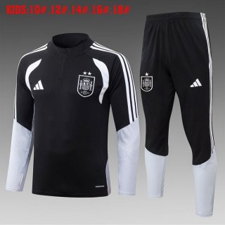 Ninos Sudadera De Training España 2026/2027 Negro 3