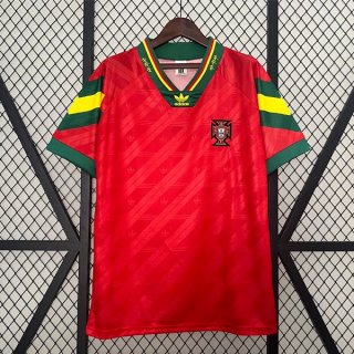 Tailandia Camiseta Portugal Primera Equipación Retro 1992 1994 Tailandia Camiseta Portugal Primera Equipación Retro 1992 1994