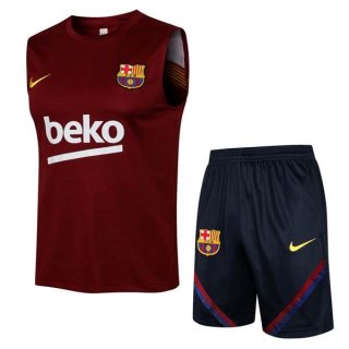 Camiseta Barcelona Sin Mangas Conjunto Completo 2022 Rojo Camiseta Barcelona Sin Mangas Conjunto Completo 2022 Rojo