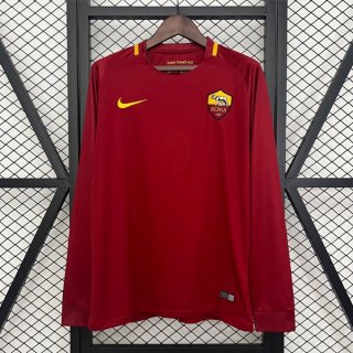 Tailandia Camiseta Roma Primera Equipación ML Retro 2017-2018 Tailandia Camiseta Roma Primera Equipación ML Retro 2017-2018