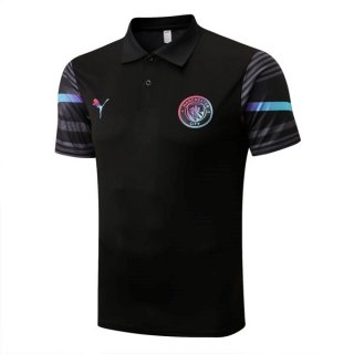 Polo Manchester City 2022/2023 Negro Polo Manchester City 2022/2023 Negro