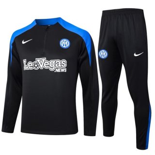 Sudadera De Training Inter Milan 2024/2025 Negro Azul 3 Sudadera De Training Inter Milan 2024/2025 Negro Azul 3