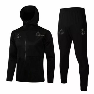 adidas Chandal Con Capucha Real Madrid 2021/2022 Negro adidas Chandal Con Capucha Real Madrid 2021/2022 Negro