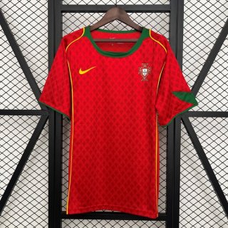 Camiseta Portugal Primera Equipación Retro 2004 Camiseta Portugal Primera Equipación Retro 2004