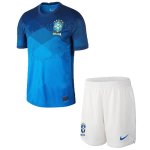 Segunda Equipación Camiseta Brasil Niño 2020 Azul  Segunda Equipación Camiseta Brasil Niño 2020 Azul
