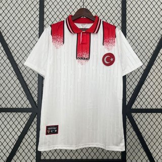 Tailandia Camiseta Turquía Segunda Equipación Retro 1996 Tailandia Camiseta Turquía Segunda Equipación Retro 1996