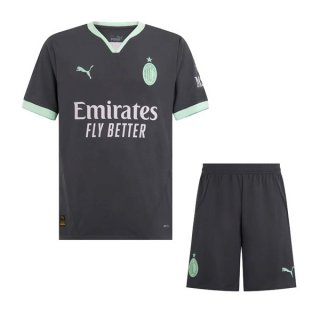 Camiseta AC Milan Tercera Equipación Niño 2024/2025 Camiseta AC Milan Tercera Equipación Niño 2024/2025