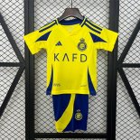 Camiseta Al-Nassr FC Primera Equipación Niño 2024/2025