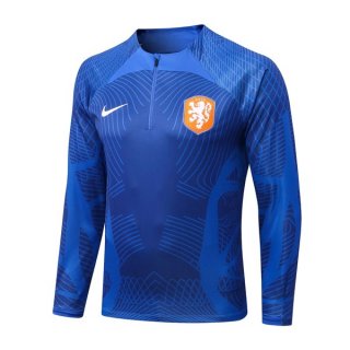 Sudadera De Training Países Bajos Top 2023 Azul Sudadera De Training Países Bajos Top 2023 Azul