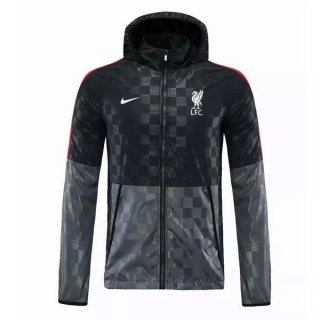 Rompevientos Liverpool 2021/2022 Negro Gris Rompevientos Liverpool 2021/2022 Negro Gris