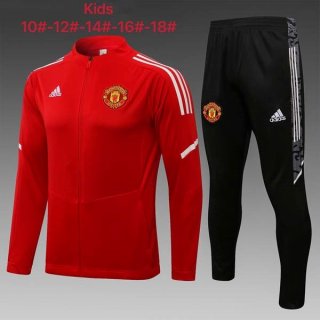 Niño Chandal Manchester United 2022 Rojo Niño Chandal Manchester United 2022 Rojo