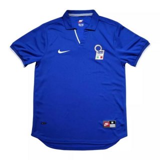 Primera Equipación Tailandia Camiseta Italy Retro 1998 Azul Primera Equipación Tailandia Camiseta Italy Retro 1998 Azul