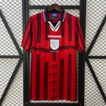 Tailandia Camiseta Inglaterra Segunda Equipación Retro 1998