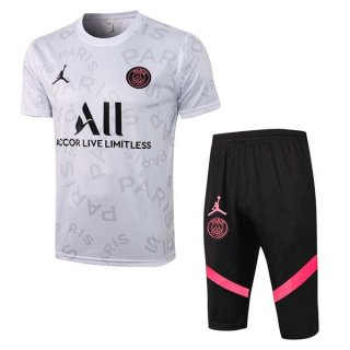 Camiseta Entrenamiento Paris Saint Germain Conjunto Completo 2022 Blanco Camiseta Entrenamiento Paris Saint Germain Conjunto Completo 2022 Blanco