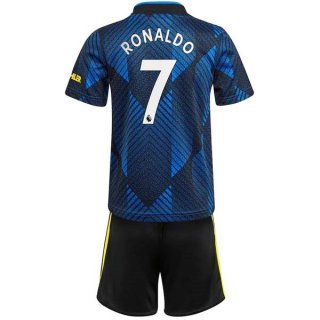 Tercera Equipación Camiseta Manchester United NO.7 Ronaldo Niño 2021/2022 Tercera Equipación Camiseta Manchester United NO.7 Ronaldo Niño 2021/2022