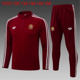 Ninos Sudadera De Training España 2026/2027 Rojo 4
