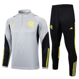 Sudadera De Training Flamengo 2024/2025 Gris Sudadera De Training Flamengo 2024/2025 Gris