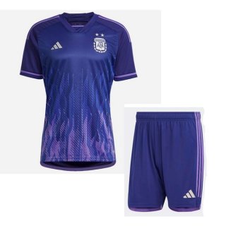 Camiseta Argentina Segunda Equipación Niño 2022/2023 Camiseta Argentina Segunda Equipación Niño 2022/2023