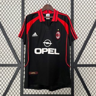 Tailandia Camiseta AC Milan Tercera Equipación Retro 2000 2001 Tailandia Camiseta AC Milan Tercera Equipación Retro 2000 2001