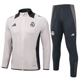 Chandal Real Madrid 2024/2025 Gris 3 Chandal Real Madrid 2024/2025 Gris 3