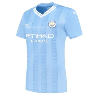Camiseta Manchester City Primera Equipación Mujer 2023/2024 Camiseta Manchester City Primera Equipación Mujer 2023/2024