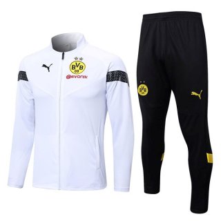 Chandal Dortmund 2022/2023 Blanco Negro Chandal Dortmund 2022/2023 Blanco Negro