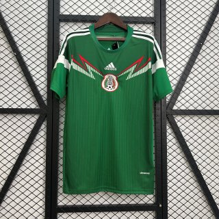 Camiseta Mexico Primera Equipación Retro 2014 Camiseta Mexico Primera Equipación Retro 2014