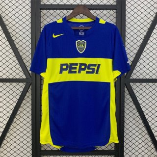 Camiseta Boca Juniors Primera Equipación Retro 2004-2005 Camiseta Boca Juniors Primera Equipación Retro 2004-2005
