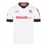 Segunda Equipación Tailandia Camiseta Deportivo Toluca 2021/2022 Blanco